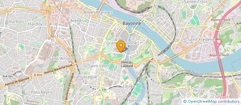 localisation de l'entreprise CHEZ NOUS à BAYONNE