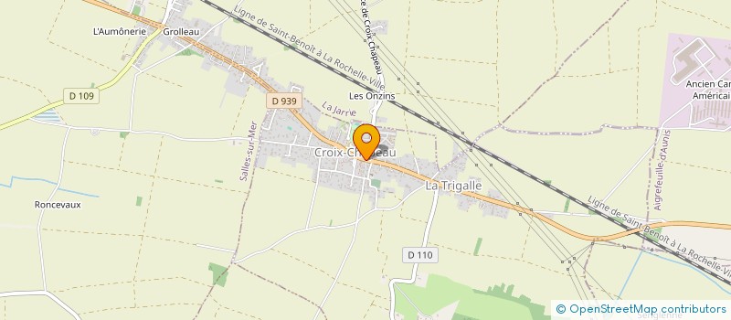 localisation de l'entreprise CHEZ NOUS  CROIX-CHAPEAU