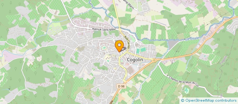 localisation de l'entreprise CHEZ NOUS à COGOLIN