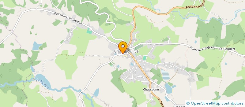 localisation de l'entreprise CHEZ NOUS à CHAMBOULIVE