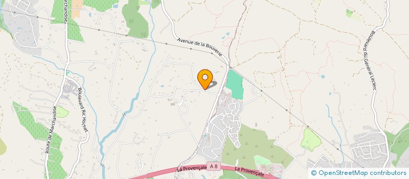 localisation de l'entreprise CHEZ NOUS  ROQUEBRUNE-SUR-ARGENS