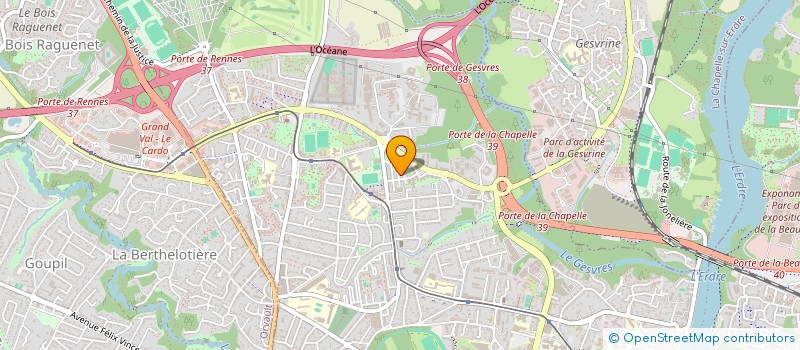 localisation de l'entreprise CHEZ NOUS à NANTES