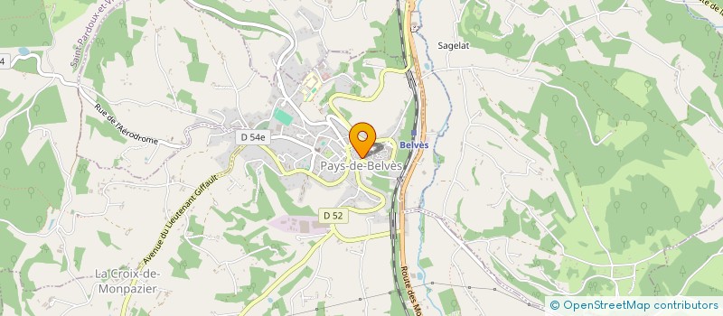 localisation de l'entreprise CHEZ NOUS à PAYS DE BELVES