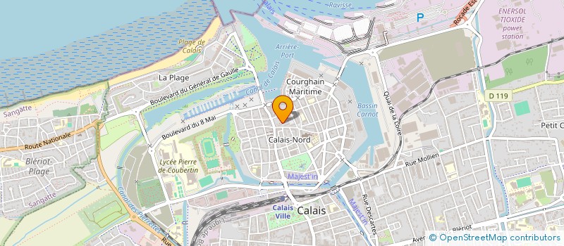 localisation de l'entreprise CHEZ NOUS  CALAIS