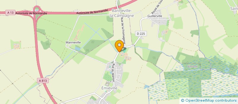 localisation de l'entreprise CHEZ NOUS  EMIEVILLE