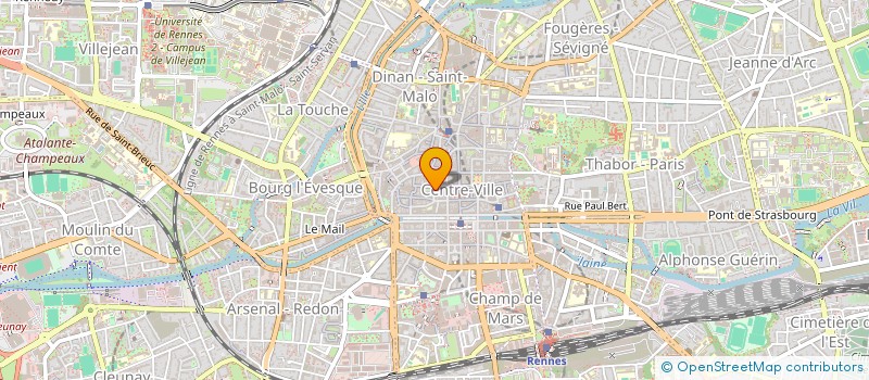 localisation de l'entreprise CHEZ NOUS  RENNES