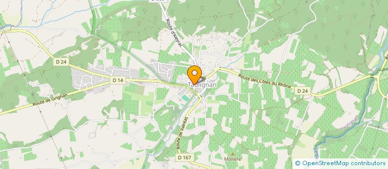 localisation de l'entreprise CHEZ NOUS  TAULIGNAN