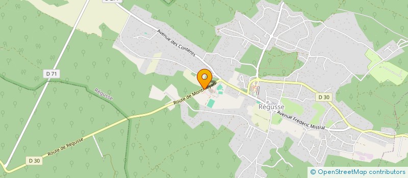 localisation de l'entreprise CHEZ NOUS à REGUSSE