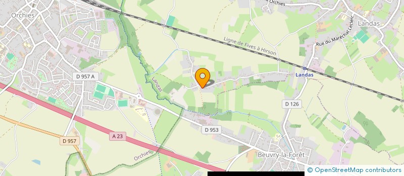 localisation de l'entreprise CHEZ NOUS AUTRES  FLINES-LEZ-RACHES