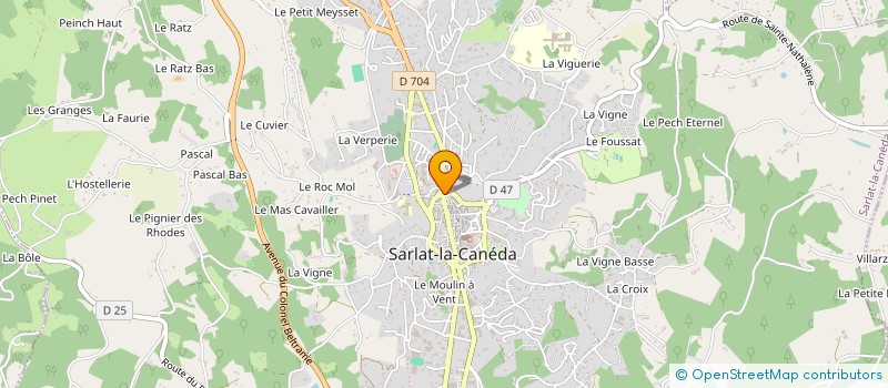 localisation de l'entreprise CHEZ NOUS CHRIS à SARLAT-LA-CANEDA