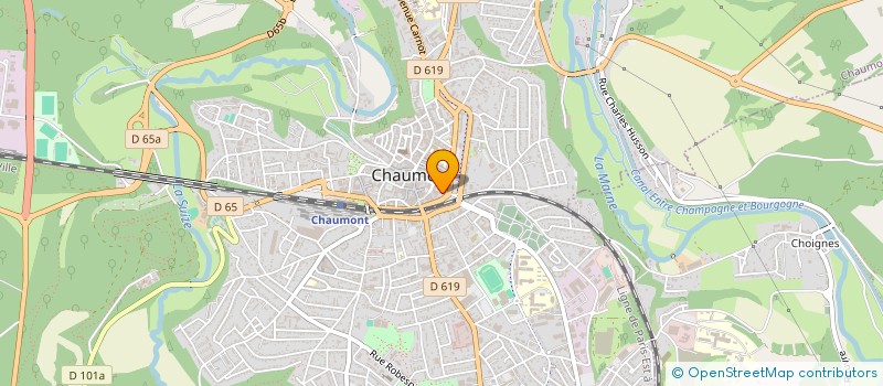 localisation de l'entreprise CHEZ NOUS RESTO à CHAUMONT