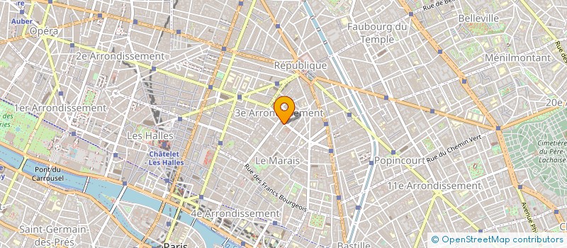 localisation de l'entreprise CHEZ OMAR  PARIS