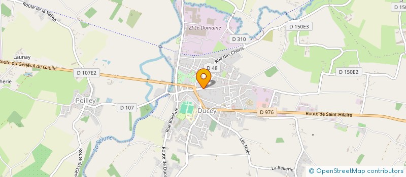 localisation de l'entreprise CHEZ P'TIT GEORGES  DUCEY-LES CHERIS