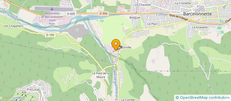 localisation de l'entreprise CHEZ PACHA à BARCELONNETTE