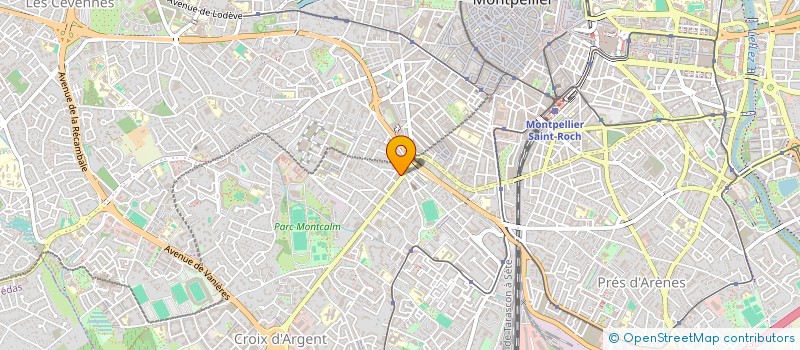 localisation de l'entreprise CHEZ PAPS à MONTPELLIER