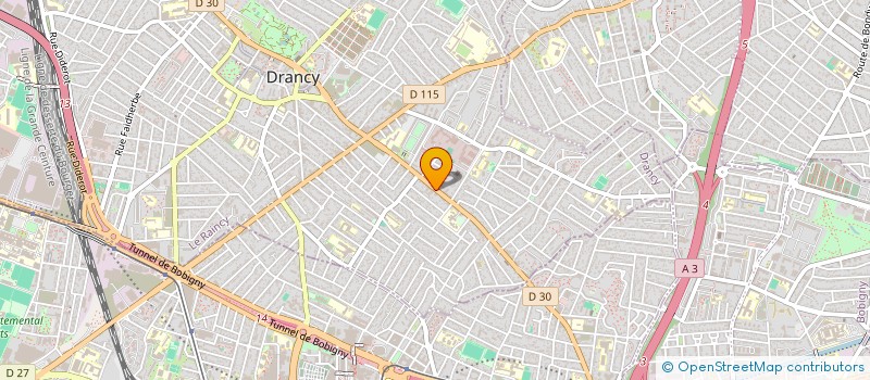 localisation de l'entreprise CHEZ PAPY  DRANCY