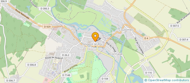 localisation de l'entreprise CHEZ PATRICK DIFFUSION à NOGENT-LE-ROI