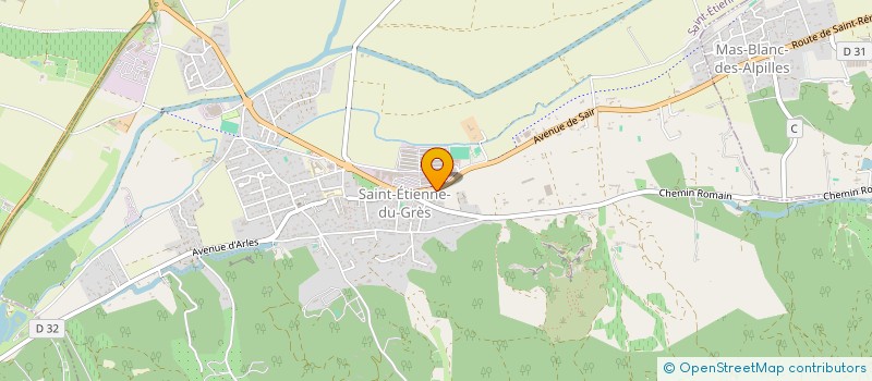 localisation de l'entreprise CHEZ PAUL  SAINT-ETIENNE-DU-GRES