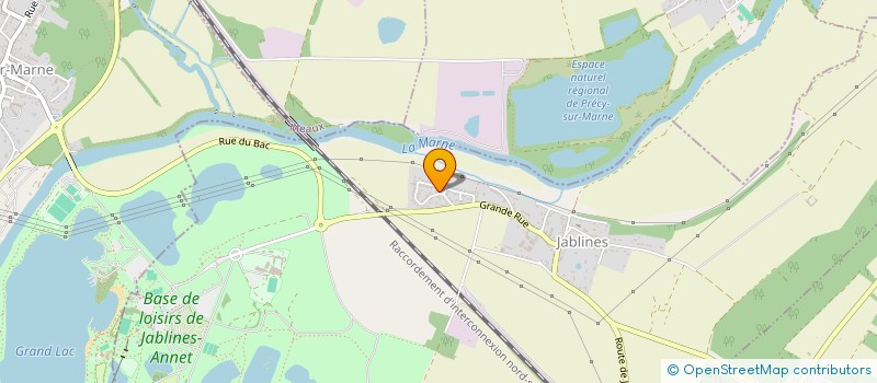 localisation de l'entreprise CHEZ PAULETTE  JABLINES