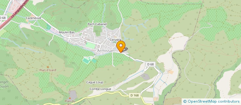 localisation de l'entreprise CHEZ PAUPIETTE  ARMISSAN