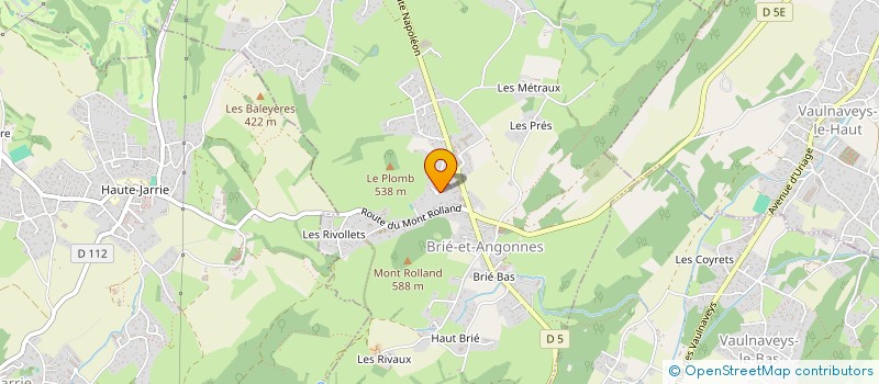 localisation de l'entreprise CHEZ PEPE  BRIE-ET-ANGONNES