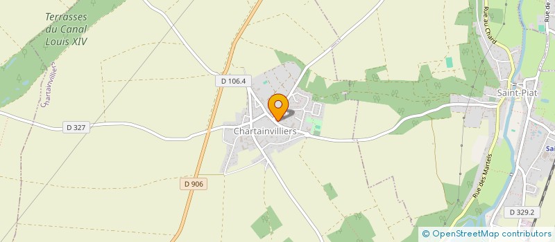 localisation de l'entreprise CHEZ PEPE ET MEME à CHARTAINVILLIERS