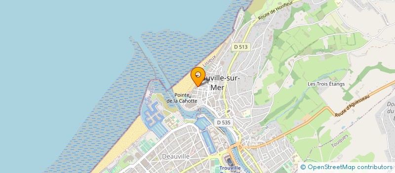localisation de l'entreprise CHEZ PEPPY à TROUVILLE-SUR-MER