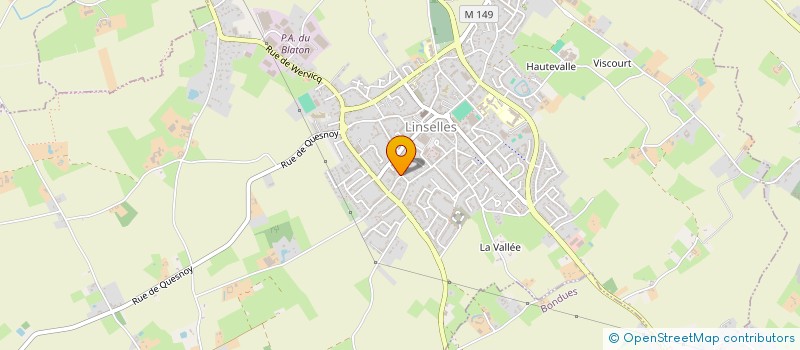 localisation de l'entreprise CHEZ PERINE ET LOIC à LINSELLES