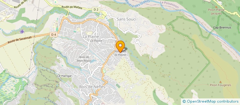 localisation de l'entreprise CHEZ PERLINE à SAINT-PAUL