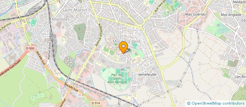 localisation de l'entreprise CHEZ PETIT POUCE à PERPIGNAN