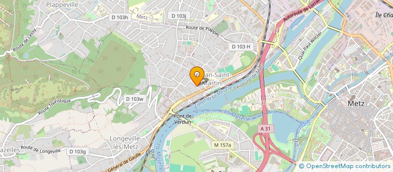 localisation de l'entreprise CHEZ PIERRE  LE BAN-SAINT-MARTIN