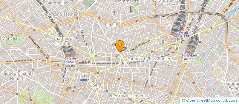 localisation de l'entreprise CHEZ PLUME  PARIS