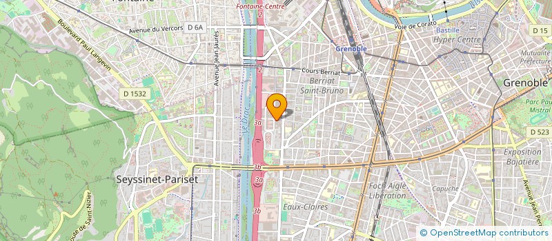 localisation de l'entreprise CHEZ POM FLORE ET ALEXANDRE à GRENOBLE