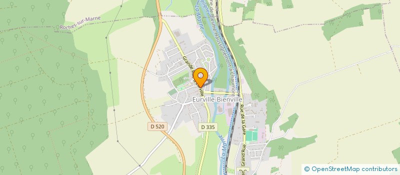 localisation de l'entreprise CHEZ POPOTTE à EURVILLE-BIENVILLE