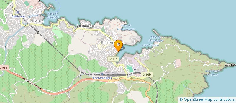 localisation de l'entreprise CHEZ PUJOL à PORT-VENDRES