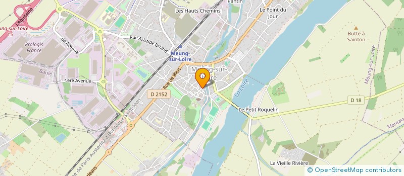 localisation de l'entreprise CHEZ QUENTIN ET THIBAUT à MEUNG-SUR-LOIRE