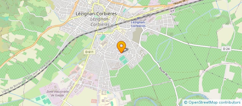 localisation de l'entreprise CHEZ RACHID  LEZIGNAN-CORBIERES