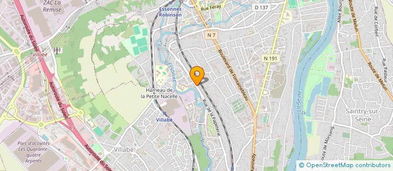 localisation de l'entreprise CHEZ RAKEZ à CORBEIL-ESSONNES