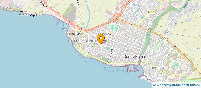 localisation de l'entreprise CHEZ RAMSAMYNAICK à SAINT-PIERRE