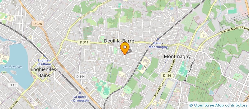 localisation de l'entreprise CHEZ RAPHAEL  DEUIL-LA-BARRE