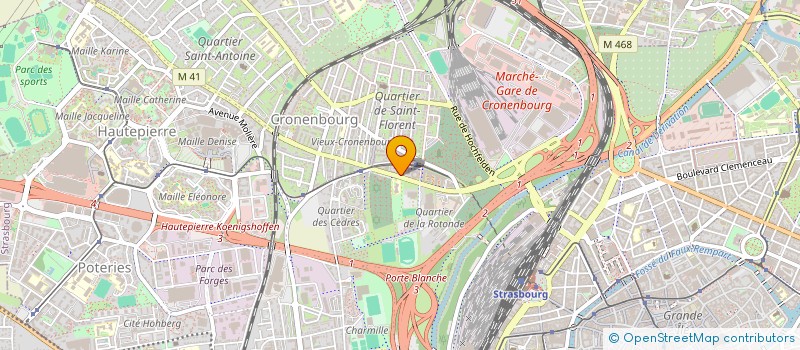 localisation de l'entreprise CHEZ RAZAD  STRASBOURG