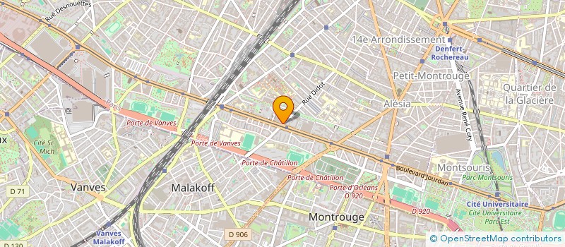 localisation de l'entreprise CHEZ REMA à PARIS