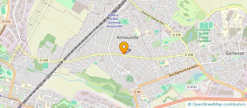 localisation de l'entreprise CHEZ REMI à ARNOUVILLE