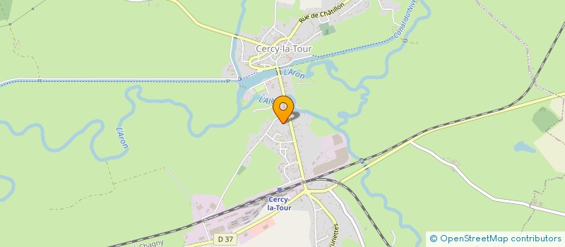 localisation de l'entreprise CHEZ RITON  CERCY-LA-TOUR