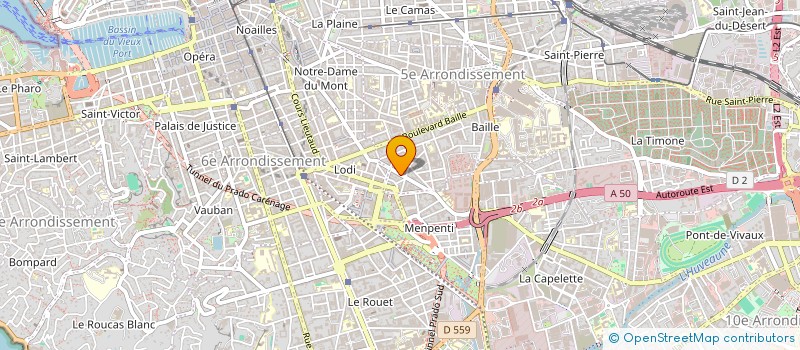 localisation de l'entreprise CHEZ RIZ  MARSEILLE