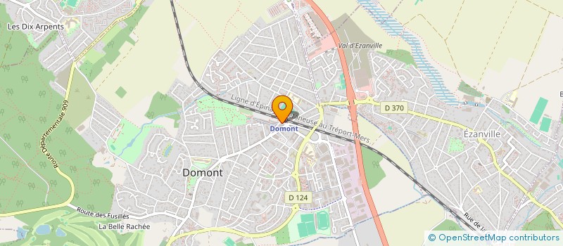 localisation de l'entreprise CHEZ RUAN  DOMONT