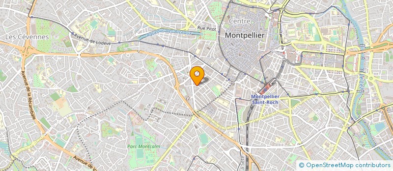 localisation de l'entreprise CHEZ SACHA - KUBEKA à MONTPELLIER