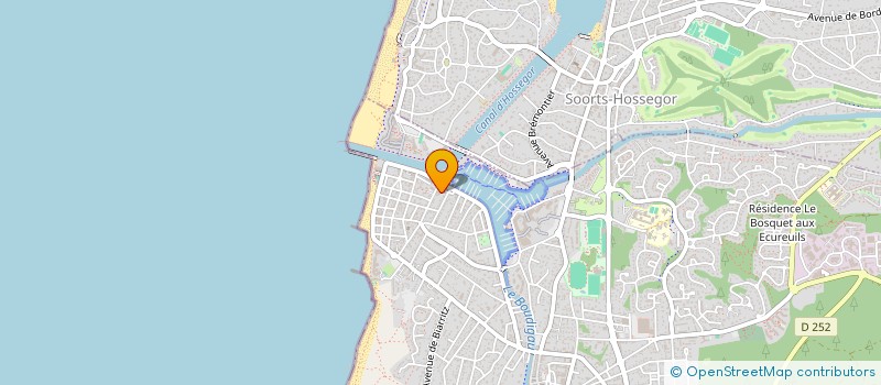 localisation de l'entreprise CHEZ SALSA  CAPBRETON