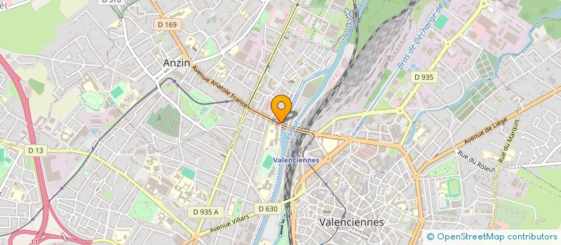 localisation de l'entreprise CHEZ SAM  VALENCIENNES