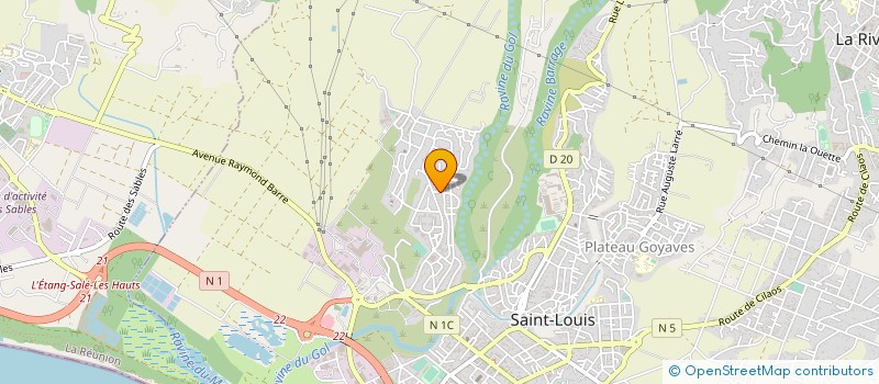 localisation de l'entreprise CHEZ SAMY à SAINT-LOUIS
